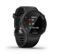 (Stile B Garmin Forerunner 45-Nero)Cinturino di ricambio in silicone per smartwatch Garmin Forerunner
