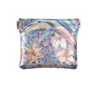 Stile Boho Fiore Floreale Delfino Moda Donne Uomini Portamonete In Pelle Impermeabile Mini Cambiamento Portafoglio Tasca Monedero per Le Donne monedero Chico para monedas
