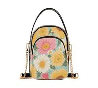 Stile Boho Semplice Girasoli alla moda pack per le donne a tracolla con multi tasche borse per le donne per le madri