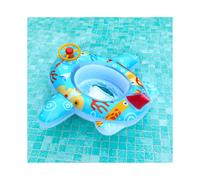 (Stile C) Cerchio per nuotare con i cartoni animati, antiribaltamento, per bambini e neonati