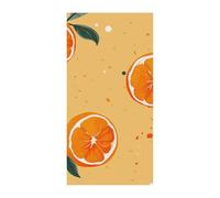 Stile cartone animato arancione copertura della porta decorazioni banner di benvenuto decorazioni per porte da parete porta anteriore appeso sfondo banner per interni esterni decorazione forniture per
