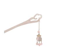 Stile cinese Hairpin Donna High-end Rosa Nappa Stile Antico Forcina