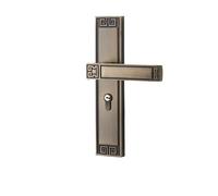Stile Cinese Magnetico Silenzioso Doppio Battente Serratura per Porta