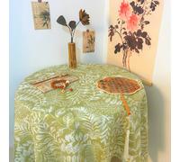 Stile Cinese Tovaglia Rétro Copritavola Panno Fiore Stampato Tovaglia Casa