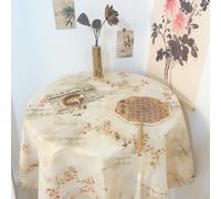 Stile Cinese Tovaglia Rétro Copritavola Panno Fiore Stampato Tovaglia Casa