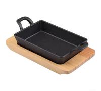 Stile coreano BBQ Grill Pan Piccola porzione Pesce Carne Veg(A)