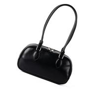 Stile coreano Borsa Cuscino Borsa Per Le Donne Morbida Cuoio DELL'UNITÀ di elaborazione Borse A Tracolla Spazioso Interno Ascella Borsa Ascella Borsa, Nero , One Size