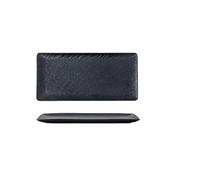 Stile Country Piatto for cibo occidentale, piatto piano, basso, for dolci e dessert, rettangolare for sushi, for pasticceria, vassoio for frutta, stoviglie(B)