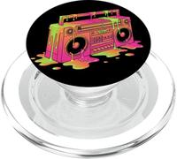 Stile di Strada Retro Hip Hop per Amanti della Musica PopSockets PopGrip per MagSafe