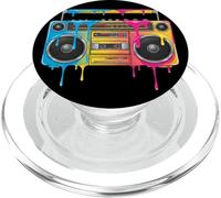 Stile di Strada Retro Hip Hop per Amanti della Musica PopSockets PopGrip per MagSafe