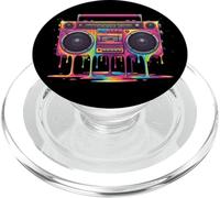 Stile di Strada Retro Hip Hop per Amanti della Musica PopSockets PopGrip per MagSafe