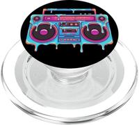 Stile di Strada Retro Hip Hop per Amanti della Musica PopSockets PopGrip per MagSafe