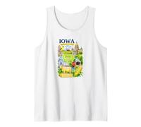 Stile di Viaggio Vintage Iowa Canotta