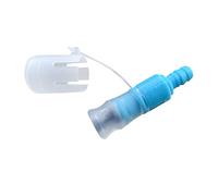 Stile diritto blu chiaro della valvola di arresto dello sbocco dell'acqua della sostituzione della valvola del morso della borsa dell'acqua