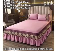 Stile Europeo Copriletto Letto Gonna Foglio Fiore Pizzo Biancheria da Supply