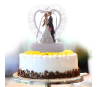 Stile europeo Moda Resina Sintetica Ornamento Wedding Cake Topper Craft Fun