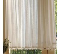 Stile Francese Pizzo Tendine Cucina Bay Finestra Tenda Corto Mezza