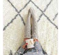 Stile Francese Spesso Maglia sopra Il Alti Al Ginocchio Socks Caldo Lungo