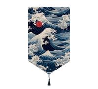 Stile Giapponese Corto Tipo Porta Ingresso Triangolo Bandiera Noren Tendine Casa