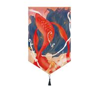 Stile Giapponese Corto Tipo Porta Ingresso Triangolo Bandiera Noren Tendine Casa