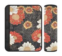 Stile giapponese Daisy 2 pz seggiolino auto Strap Pads Più Comfort di guida per la maggior parte delle auto funda para cinturón de carro