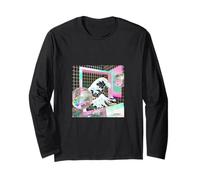 Stile giapponese Wave Arte digitale Giappone moderno Maglia a Manica