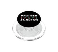 Stile grafico di trading Scalper Distressed - Scalping Trader PopSockets PopGrip per MagSafe