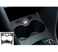 Stile In Fibra Di Carbonio Coperchio Del Pannello Di Controllo Centrale Leva Del Cambio Adesivo Decorativo Copertura Del Telaio Della Console Centrale Per POLO 6R 2011-2013 LHD Accessori Interni