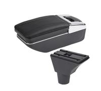 Stile Interno Auto Per Fiat Per Panda Per PANDA II Bracciolo Box Portabicchieri Interfaccia USB Bracciolo Box USB(A2 black line NO USB)