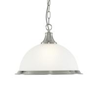 Stile Liberty Pendelleuchte Argento Antico Lampada Luce a Sospensione Coperta