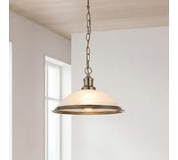 Stile Liberty Pendelleuchte E27 Luce a Sospensione Lampada Soffitto Ottone Antik