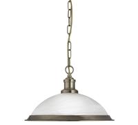 Stile Liberty Pendelleuchte E27 Luce a Sospensione Lampada Soffitto Ottone Antik