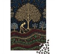 Stile medievale|Contadini che arano i campi| Puzzle Divertenti Per Tutta La Famiglia 38x26cm/1000pcs Adulti