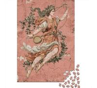 Stile murale dell'antica Roma Puzzle Per Adulti |Dea greca| 38x26cm/1000pcs Puzzle Giochi Educativi,decorazioni Per La Casa