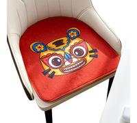 Stile nordico moderno | Cuscino for sedia traspirante e morbido for tutte le stagioni | Resistente e alla moda con fondo antiscivolo(W,44x41CM)