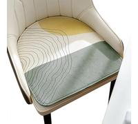 Stile nordico moderno | Cuscino for sedia traspirante e morbido for tutte le stagioni | Resistente e alla moda con fondo antiscivolo(B,44x41CM)