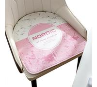 Stile nordico moderno | Cuscino for sedia traspirante e morbido for tutte le stagioni | Resistente e alla moda con fondo antiscivolo(O,44x41CM)