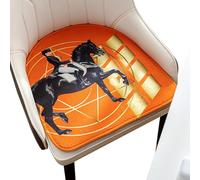 Stile nordico moderno | Cuscino for sedia traspirante e morbido for tutte le stagioni | Resistente e alla moda con fondo antiscivolo(U,44x41CM)