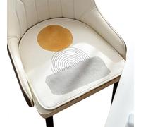 Stile nordico moderno | Cuscino for sedia traspirante e morbido for tutte le stagioni | Resistente e alla moda con fondo antiscivolo(A,44x41CM)