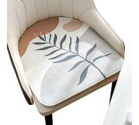 Stile nordico moderno | Cuscino for sedia traspirante e morbido for tutte le stagioni | Resistente e alla moda con fondo antiscivolo(F,44x41CM)