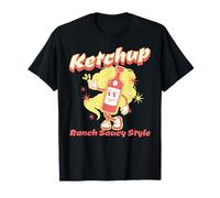 Stile Piccante Ketchup Ranch Umorismo da condimento Maglietta