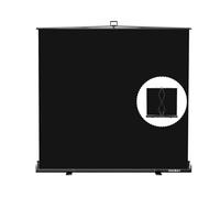 【Stile più ampio】 RAUBAY 200 x 200 cm grande neroo schermo pieghevole chroma portatile pannello chiave per foto con supporto per videoconferenze, studio fotografico, streaming.…