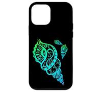 Stile polinesiano natura conchiglia Custodia per iPhone 12 mini