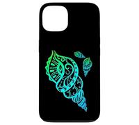 Stile polinesiano natura conchiglia Custodia per iPhone 13
