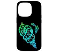 Stile polinesiano natura conchiglia Custodia per iPhone 14 Pro