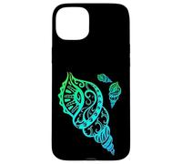 Stile polinesiano natura conchiglia Custodia per iPhone 15 Plus