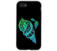 Stile polinesiano natura conchiglia Custodia per iPhone SE (2020) / 7/8