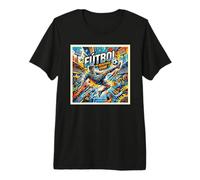 Stile Pop Art Futbol Maglietta Premium