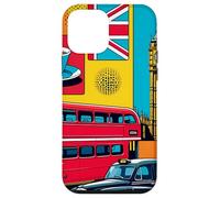 Stile pop art retrò di Londra Custodia per iPhone 12 mini