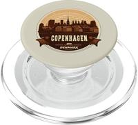 Stile retrò Copenaghen, Danimarca, skyline della città PopSockets PopGrip per MagSafe
